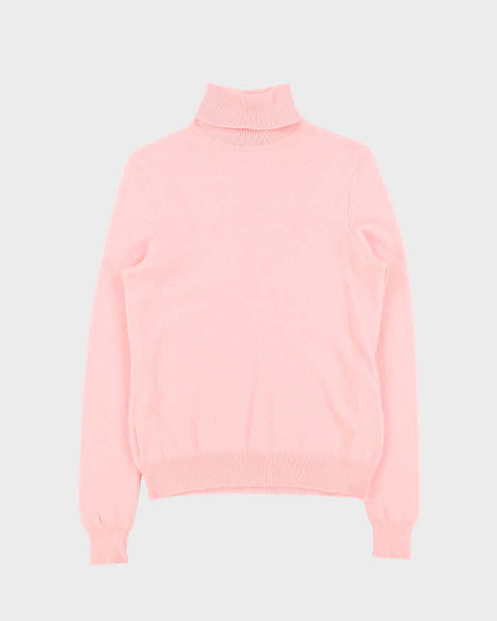 Vintage Lord & Taylor Cashmere Roll Neck Jumper - M