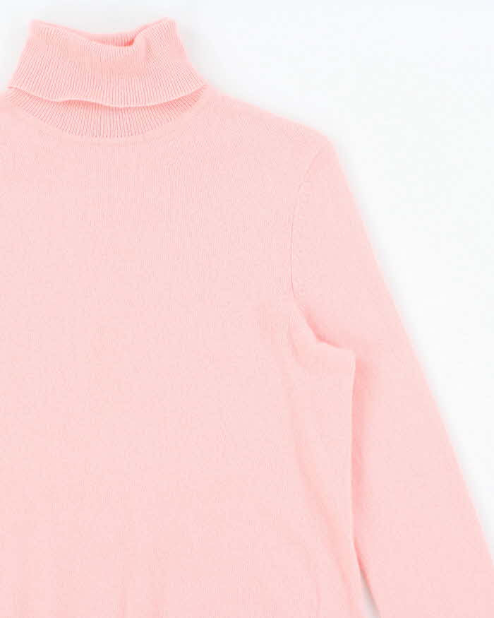 Vintage Lord & Taylor Cashmere Roll Neck Jumper - M