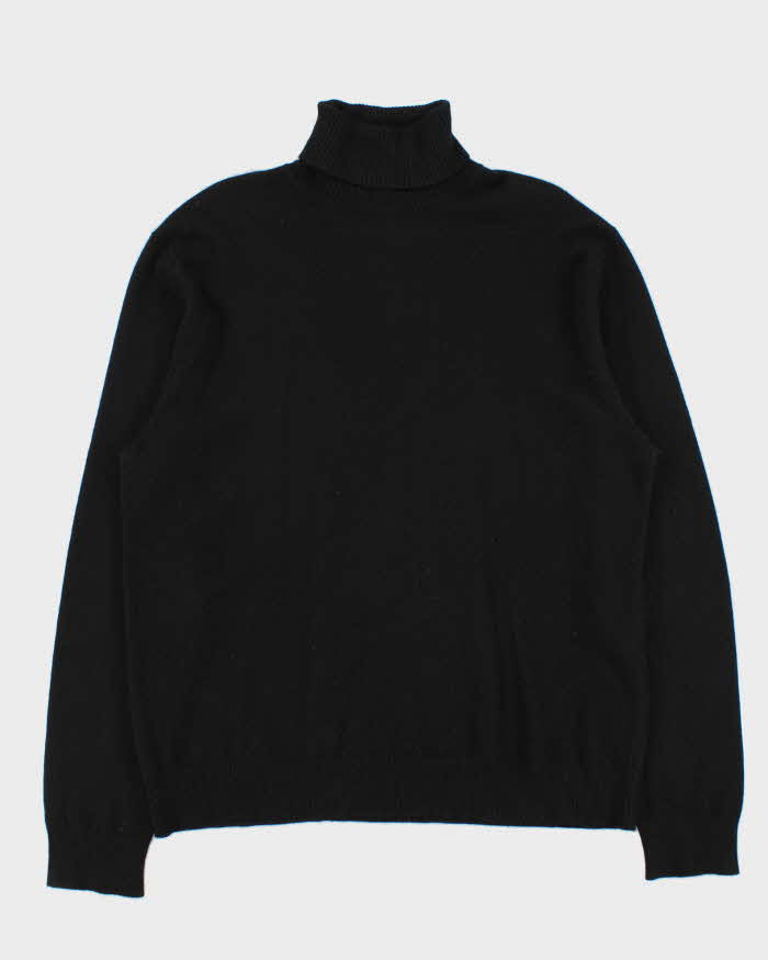 Vintage Harrison Roll Neck Oversized Cashmere Jumper - L