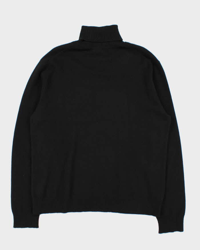 Vintage Harrison Roll Neck Oversized Cashmere Jumper - L