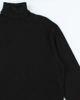Vintage Harrison Roll Neck Oversized Cashmere Jumper - L