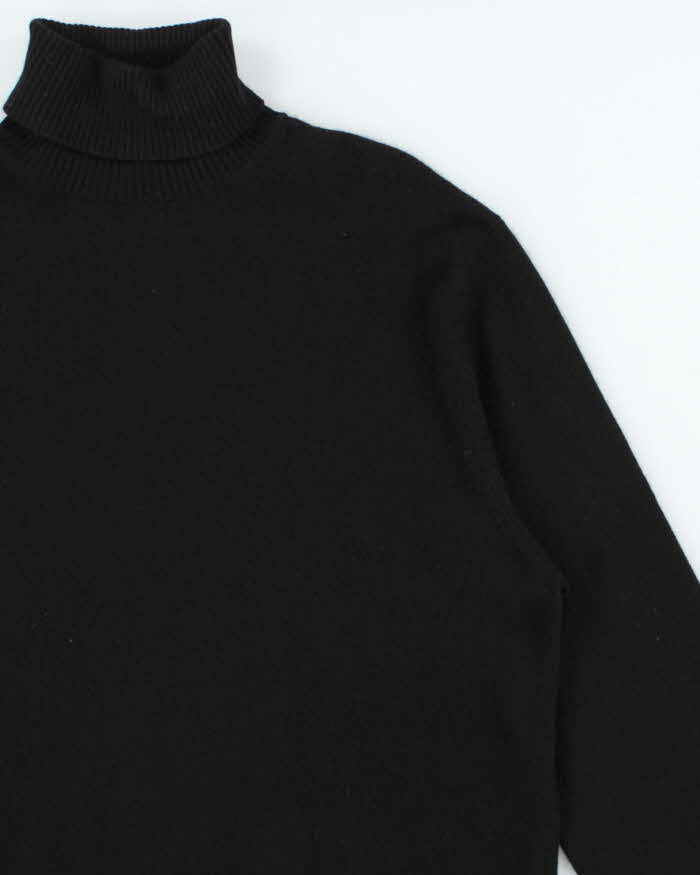 Vintage Harrison Roll Neck Oversized Cashmere Jumper - L