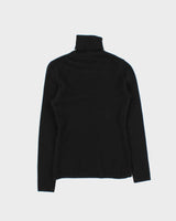 Vintage Lord &amp; Taylor Roll Neck Cashmere Jumper - XS