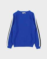 Vintage Women's Tory Burch Soft Wool Ribbed Knit Crewneck Jumper - S