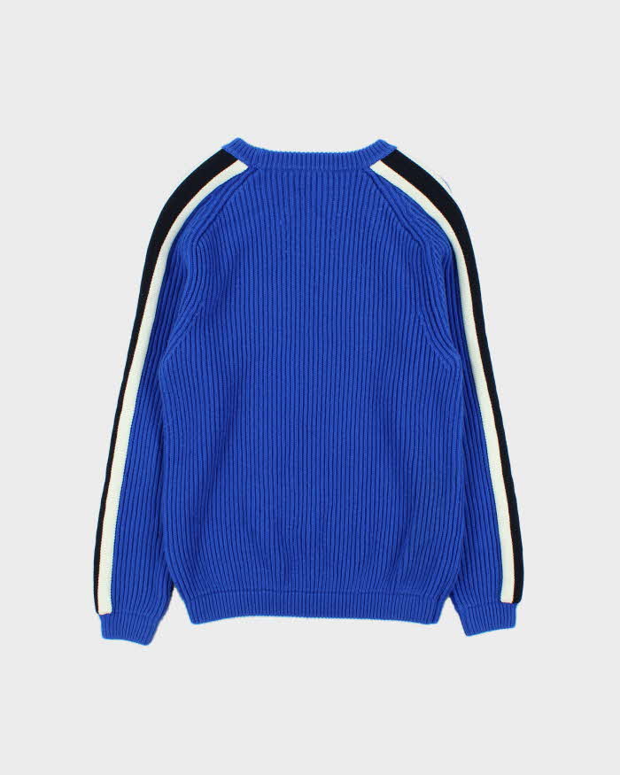 Vintage Women's Tory Burch Soft Wool Ribbed Knit Crewneck Jumper - S