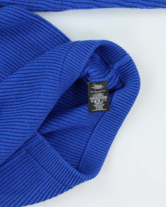 Vintage Women's Tory Burch Soft Wool Ribbed Knit Crewneck Jumper - S