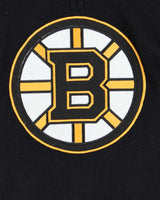 Vintage 00s Boston Bruins NHL Quarter-Zip Knit Jumper - L