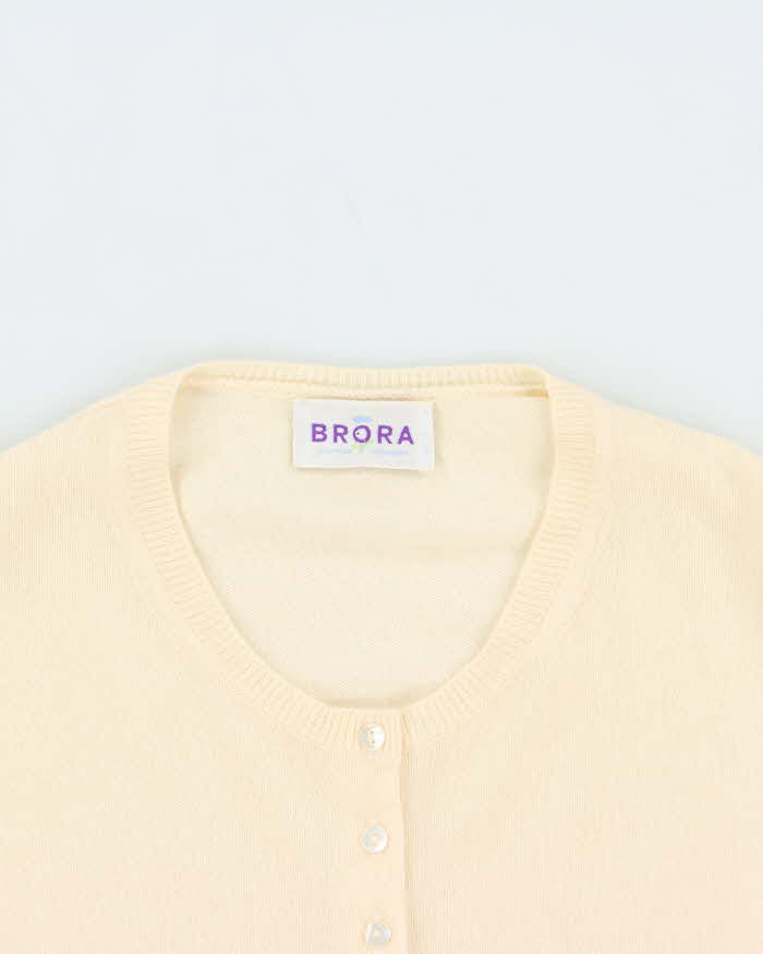 Vintage Brora Cashmere Cardigan - M