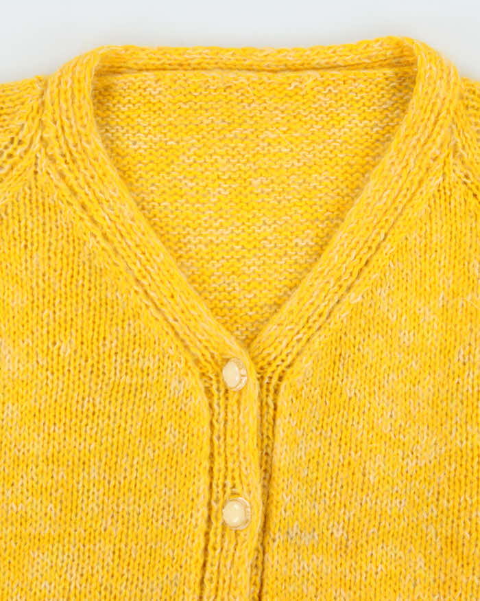 Vintage Handmade Wool Blend Cardigan - S