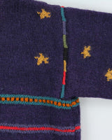 Vintage Newari Nepal Wool Icelandic Style Chunky Cardigan - S/M