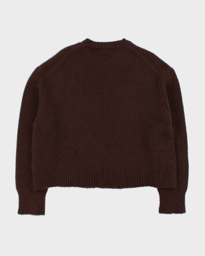SPRWMN Cashmere Boxy Cropped Jumper - S
