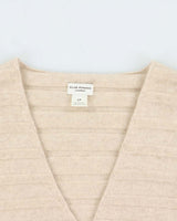 Vintage Club Monaco Cashmere Ribbed Cardigan - S