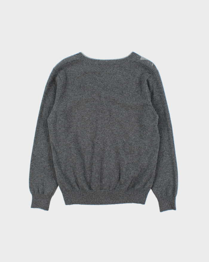 Vintage Baichun Cashmere Rhinestone Cardigan - S