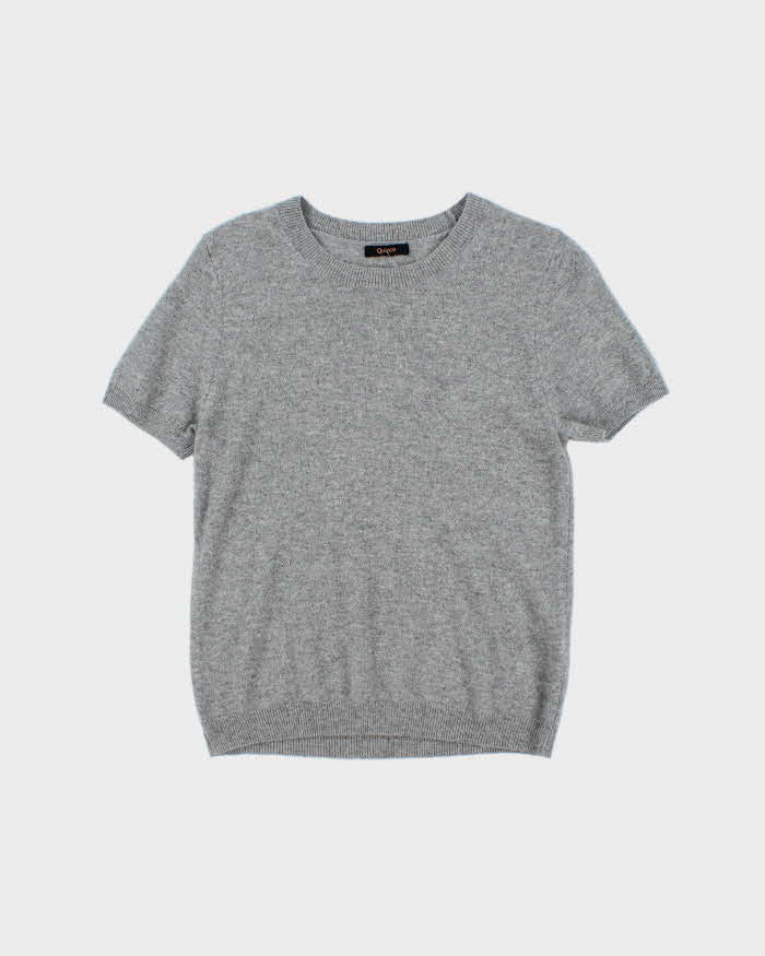 Vintage Quince Cashmere Short Sleeve Cardigan - S