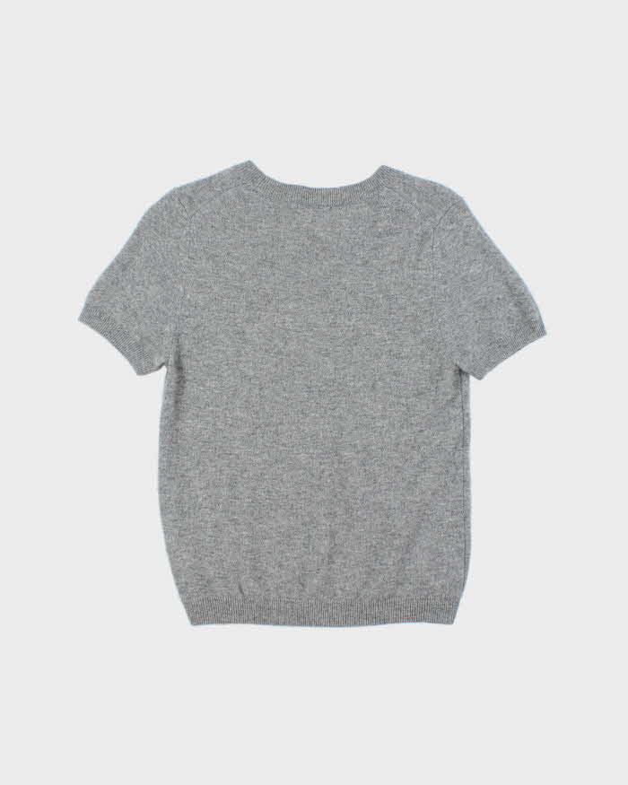 Vintage Quince Cashmere Short Sleeve Cardigan - S