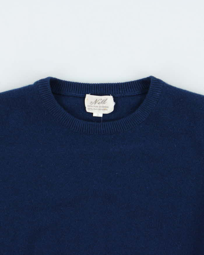 Vintage Nell Cashmere Crew Neck Jumper - S