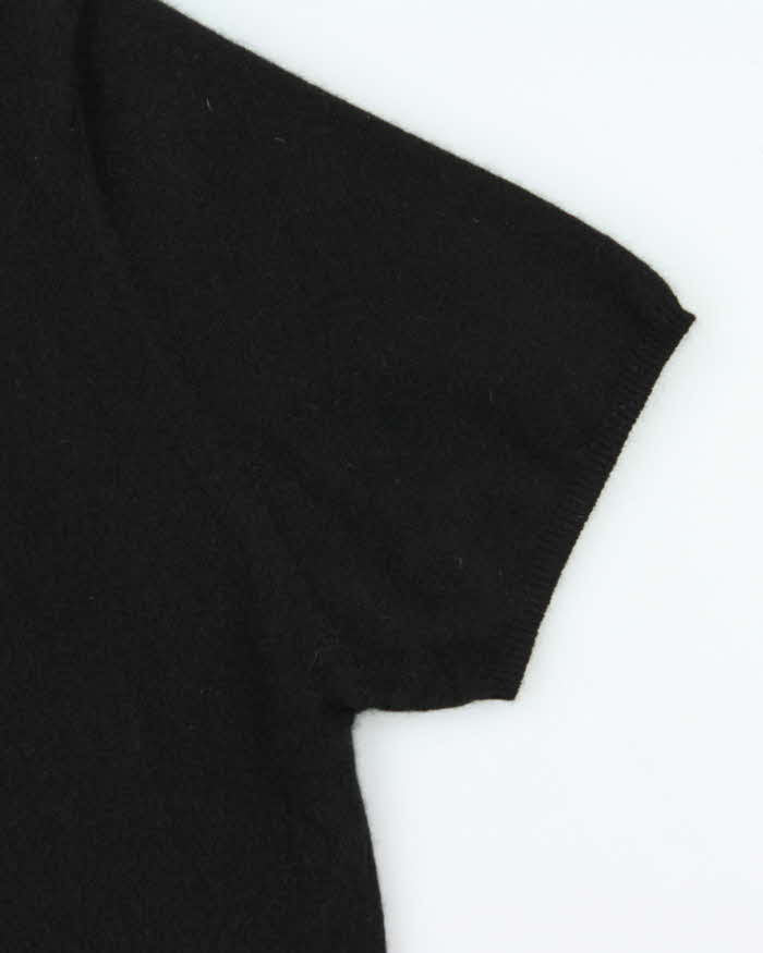 Vintage 90s Valerie Stevens Cashmere Short Sleeve Jumper - XXXL