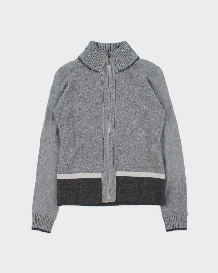 Vintage Jingpin Cashmere Zip-up Jumper - S