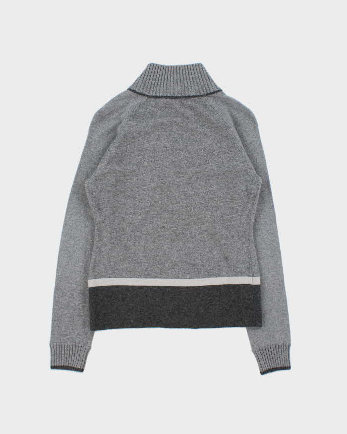 Vintage Jingpin Cashmere Zip-up Jumper - S