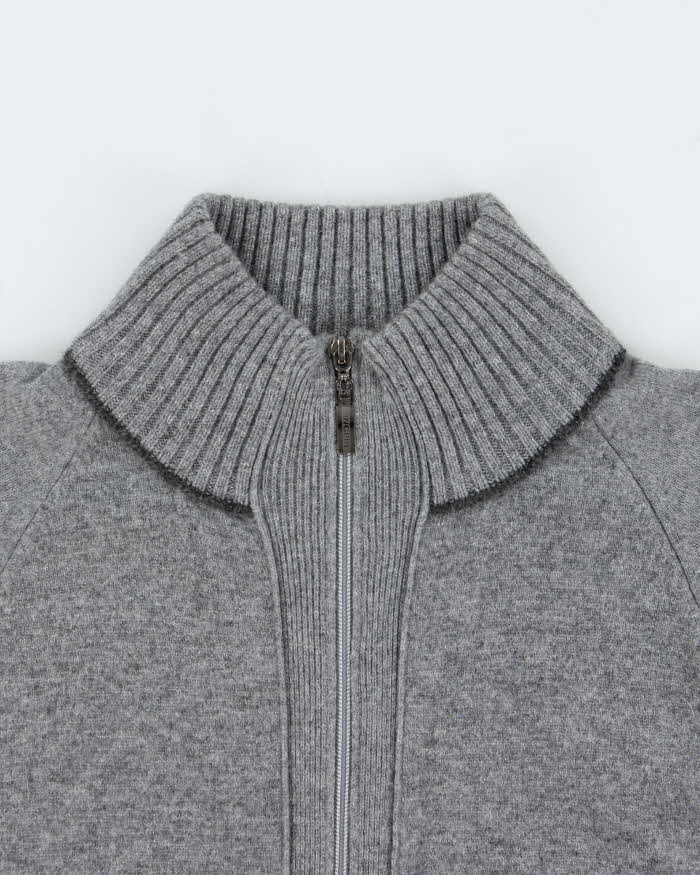 Vintage Jingpin Cashmere Zip-up Jumper - S