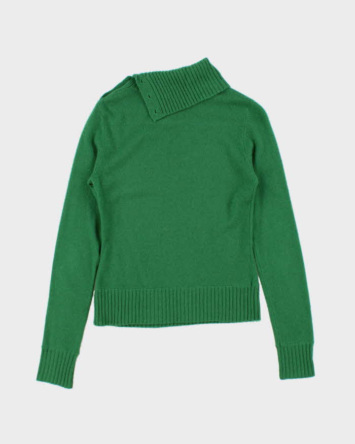 Vintage Kenar Cashmere Button Detail Jumper - S