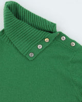 Vintage Kenar Cashmere Button Detail Jumper - S