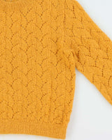 Vintage 1980s Sofil Hand Knit Mohair Wool Women's Crewneck Jumper - M