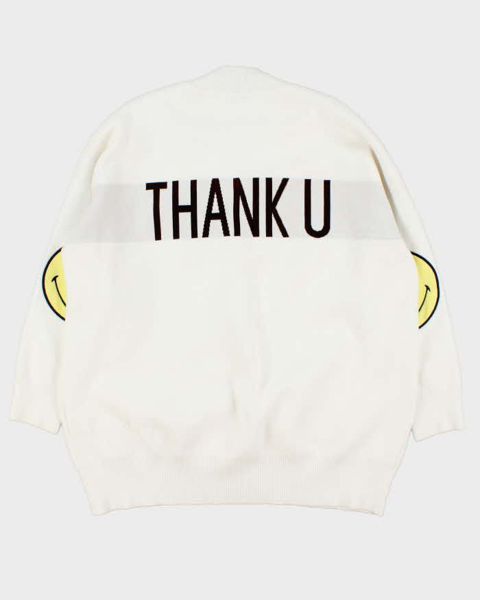 Sandro x Smiley Techno Love Oversized Knit Cardigan - S