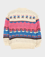Vintage Handmade Peru Wool Jumper - L