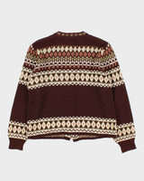 Vintage 60s Jerslid Swis Knit Cardigan - L