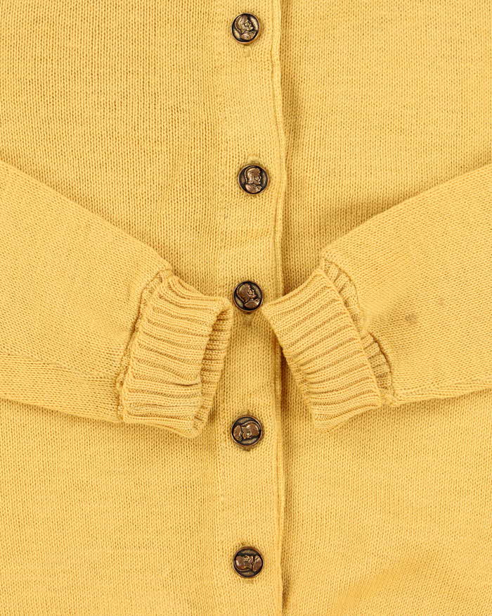 Vintage 50s 60s Albion Knit Wool Cardigan - L