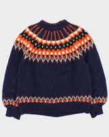 Doen Fair Isle Alpaca Knit Jumper - M