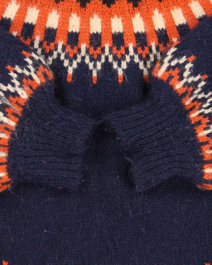Doen Fair Isle Alpaca Knit Jumper - M