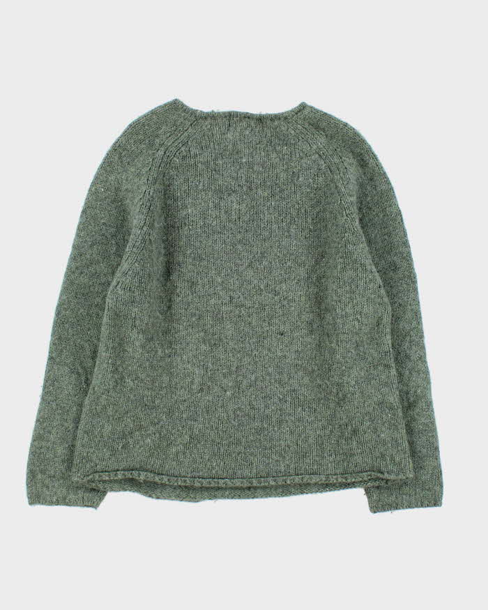 Vintage 90s Woolrich V-neck Knit Jumper - S