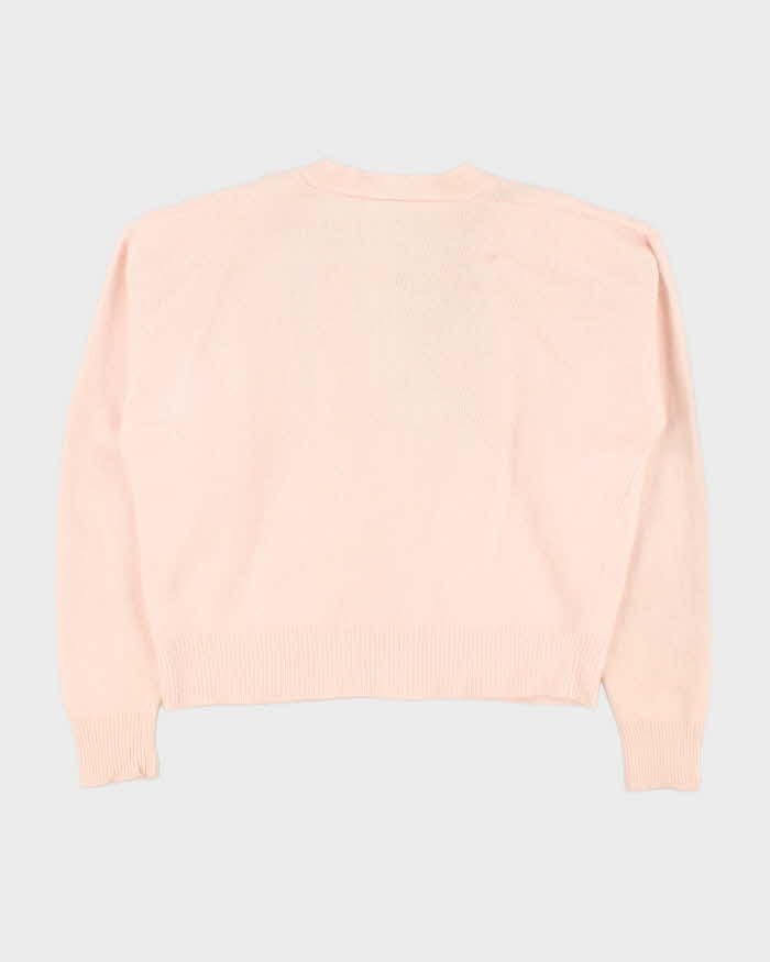 Vintage 80s Nordstrom Angora & Wool Blend Cardigan - L