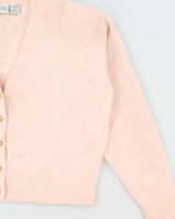 Vintage 80s Nordstrom Angora &amp; Wool Blend Cardigan - L