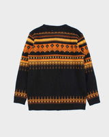 Vintage 1970s Norvyk Ren Dale Women's Nordic Wool Ski Cardigan - S