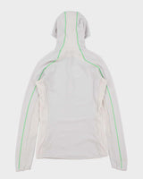 Vintage Icebreaker Merino Wool Women's Half-Zip Knit Hoodie - M