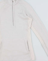 Vintage Icebreaker Merino Wool Women's Half-Zip Knit Hoodie - M