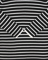 Vintage Y2K 00s Lauren Ralph Lauren Women's Striped Stretch Ribbed Roll Neck Knit Jumper - L