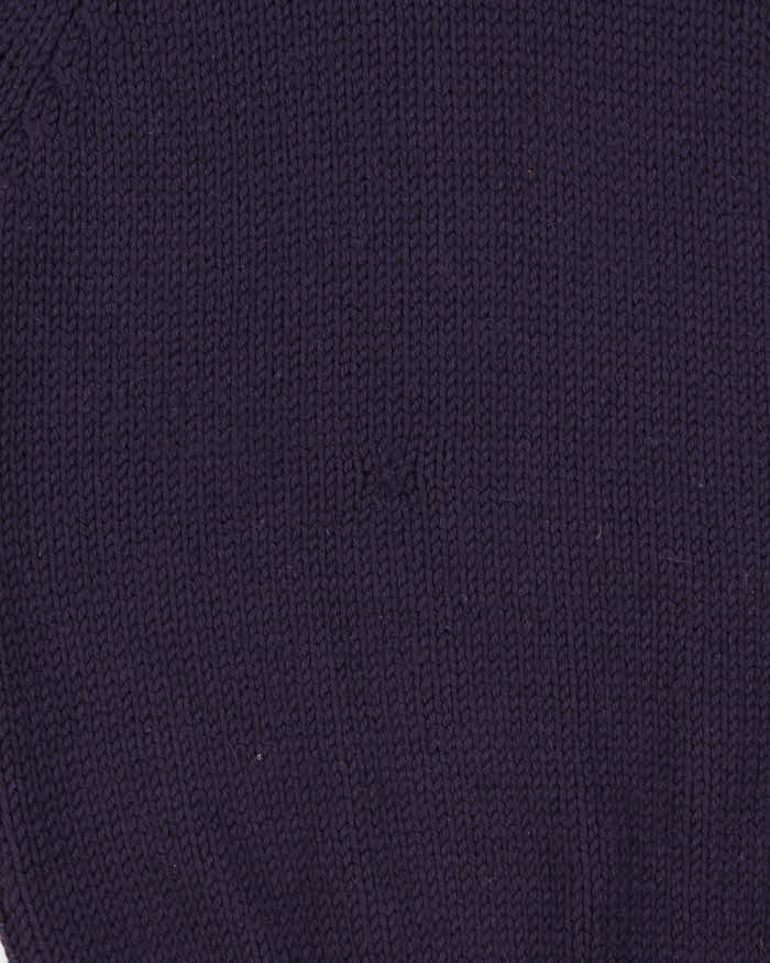 Vintage AW2001 Prada Sport Women's Chunky Wool Ribbed Roll Neck Knit Jumper - M