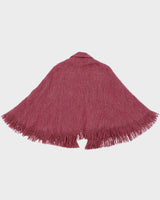 Vintage 1960s Andrew Stewart Scottish Mohair Wool Knit Women's Cape - M