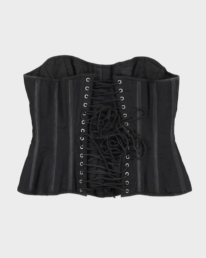 Deadly Dichotomy Designs Black Corset - L