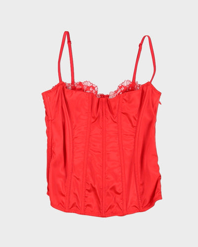 Victoria's Secret Red Corset Top - S