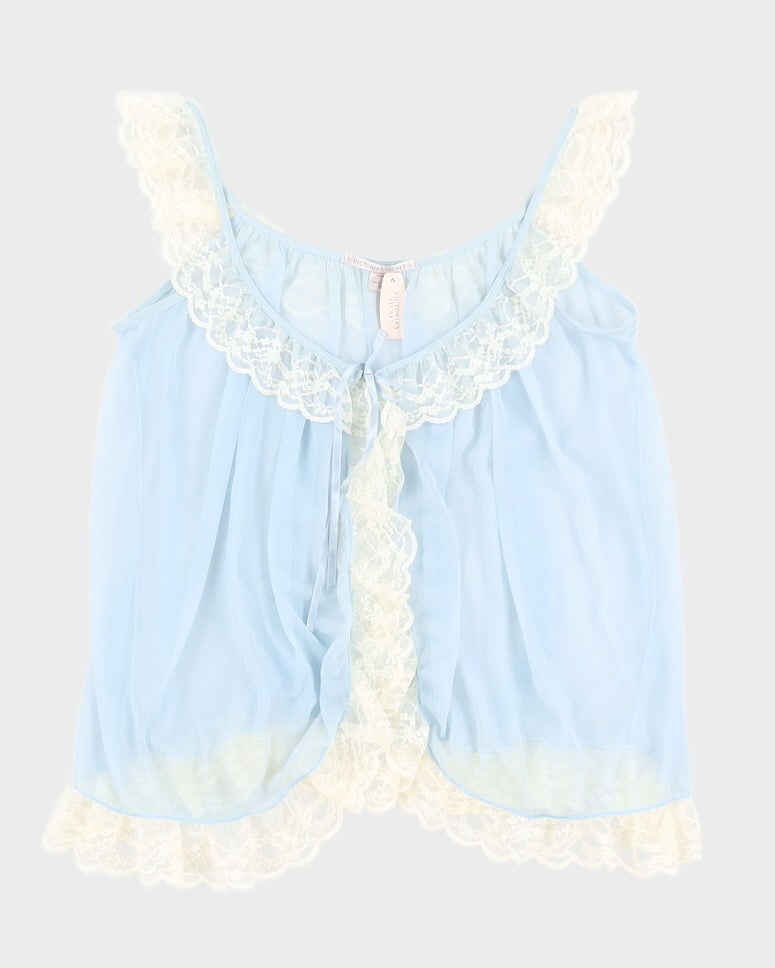 Deadstock Blue  Mesh Victoria Secret Cami - S