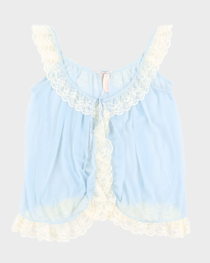 Deadstock Blue  Mesh Victoria Secret Cami - S