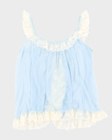 Deadstock Blue  Mesh Victoria Secret Cami - S