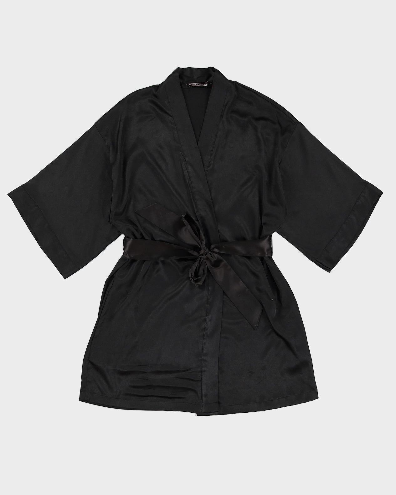 Victoria's Secret Black Dressing Gown - M