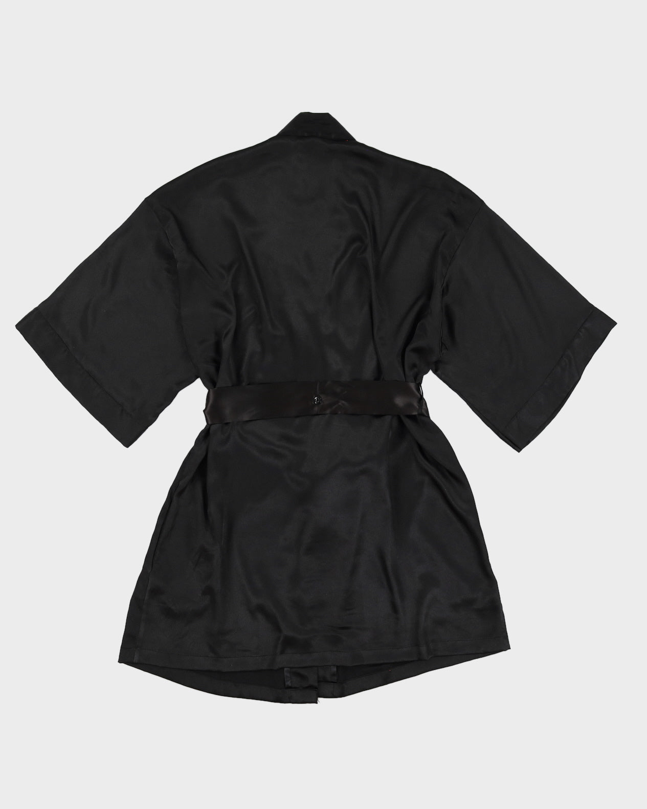 Victoria's Secret Black Dressing Gown - M