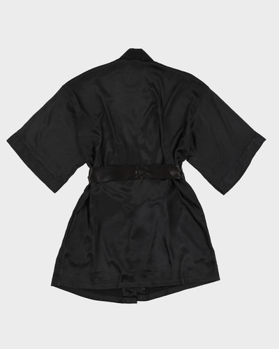 Victoria's Secret Black Dressing Gown - M